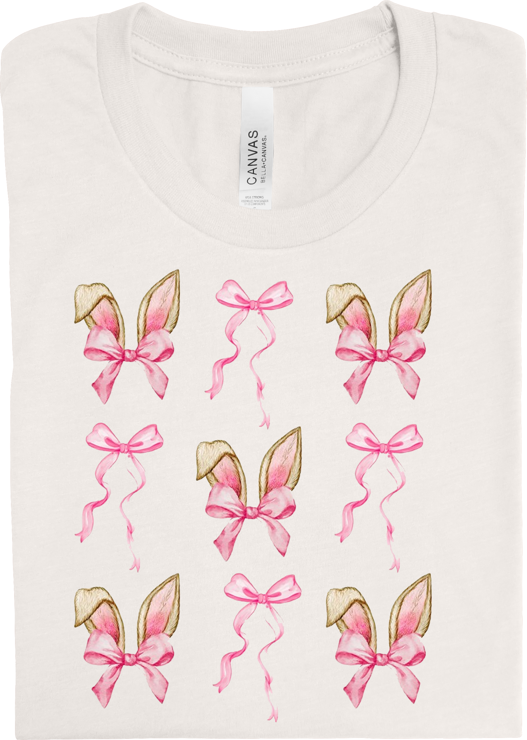 Coquette Easter Pink Bow & Ears